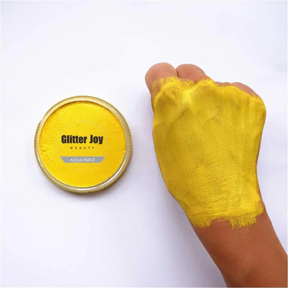30g/pc GlitterJoy Water Activated Face Body Painting Makeup Pigment For Cosplay, Festival, Halloween Costume