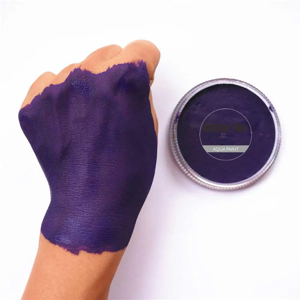 30g/pc GlitterJoy Water Activated Face Body Painting Makeup Pigment For Cosplay, Festival, Halloween Costume