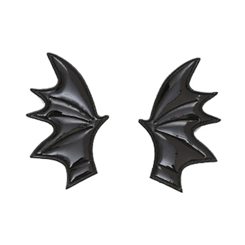 Devil Hair Clip Bat Wing Barrette for Halloween Party Wear Hairpin Cosplay Props Theme Creative Photo Prop Costume