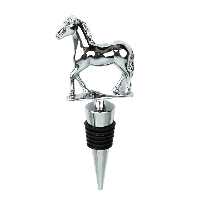 Bottle Stopper Wine Stoppers Deer Beverage Bottle Corks Sealer for Wine Lovers Christmas Halloween Kitchen Bar Tool Accessories