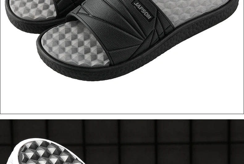 Summer Men Big Size Indoor EVA Massage Slippers Men's Slides House Room Home Shoes Soft Slipers Chausson Homme Pantoufle 48 49