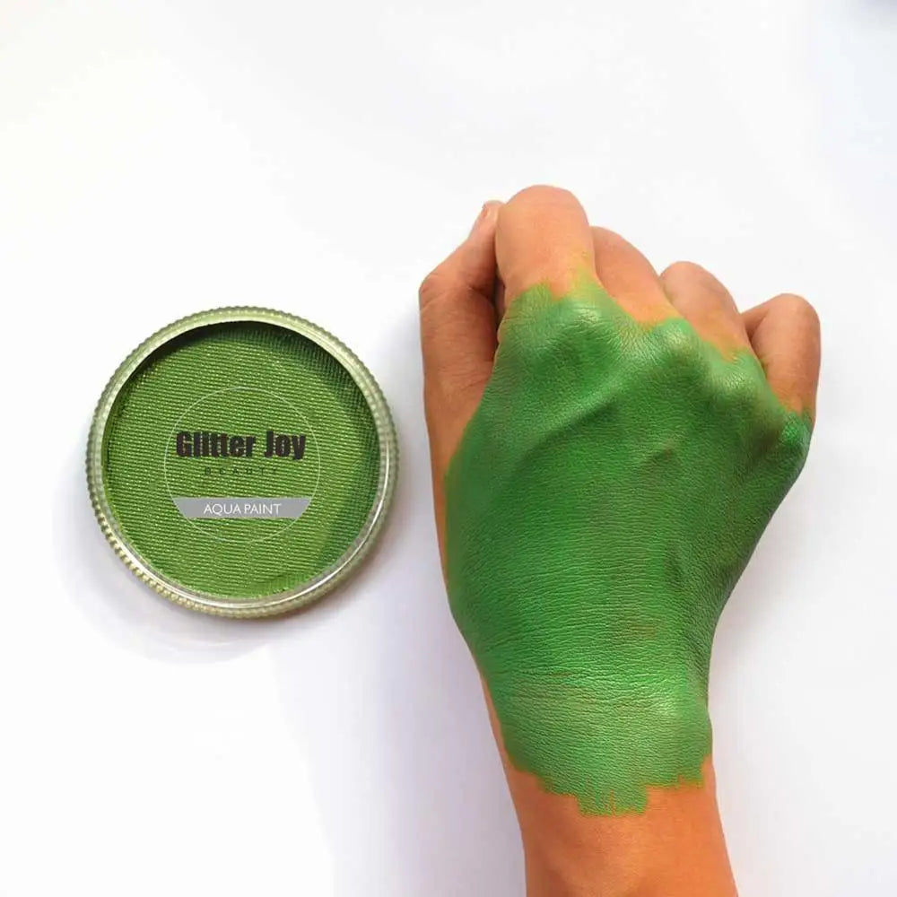30g/pc GlitterJoy Water Activated Face Body Painting Makeup Pigment For Cosplay, Festival, Halloween Costume