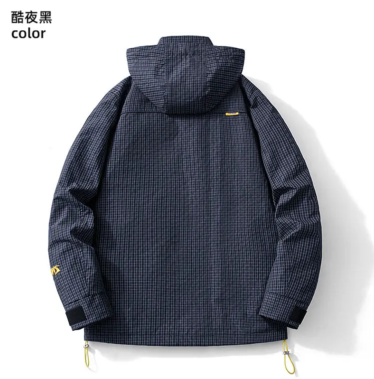 Spring and Autumn Outdoor Sports Outing Camping Storm Jacket Men's and Women's Waterproof Windproof Ski Mountaineering Jacket