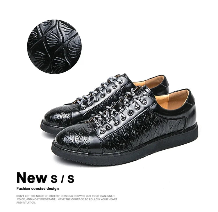 Original Sneakers Replicas Summer Shoes for Men Shoes 2024 Style Men Leather Shoe Natural Cowhide Leather Social Shoe Male Women