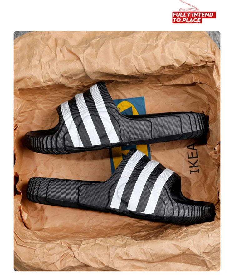 Fashion men's summer light EVA slippers massage slippers indoor and outdoor sandals new non-slip shower slippers women 36-46