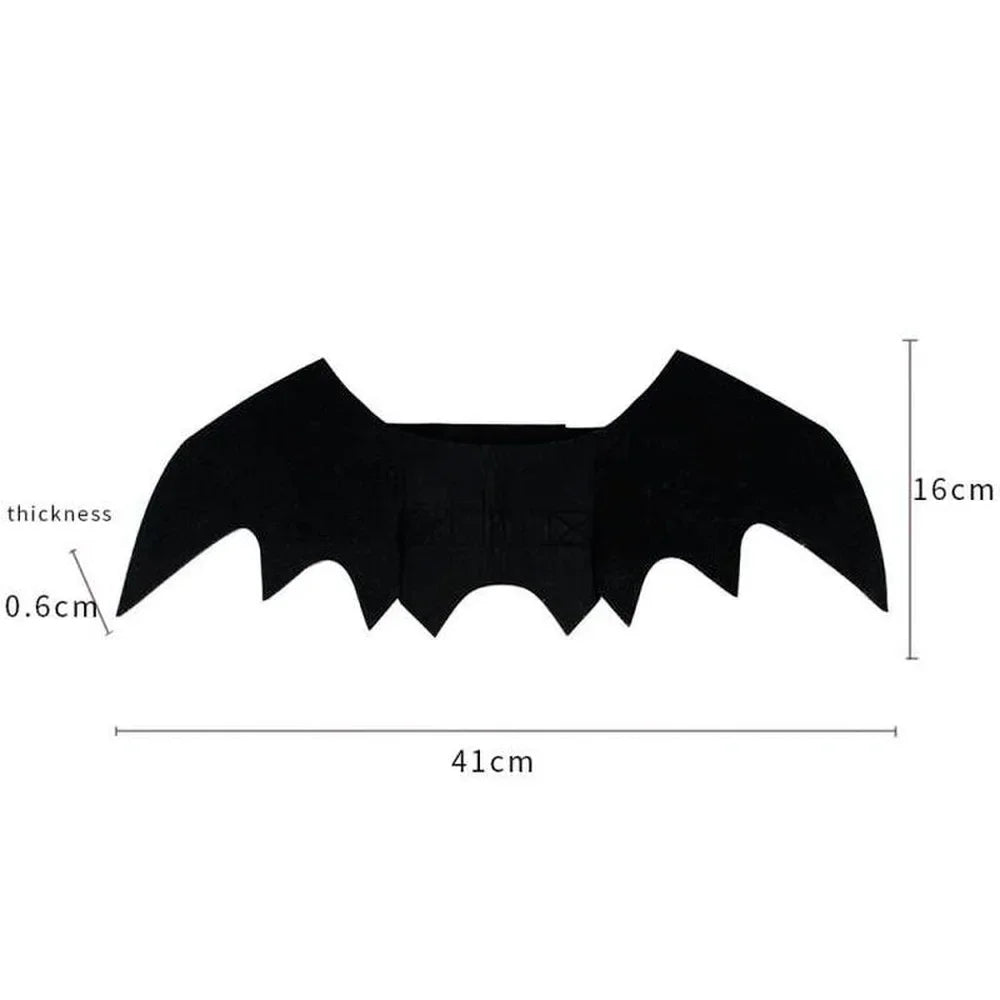 Fashion Cat Clothes Bat Wings Funny Dog Costume Artificial Wing Pet Cosplay Prop Halloween Christmas Cat Costume Pet Products