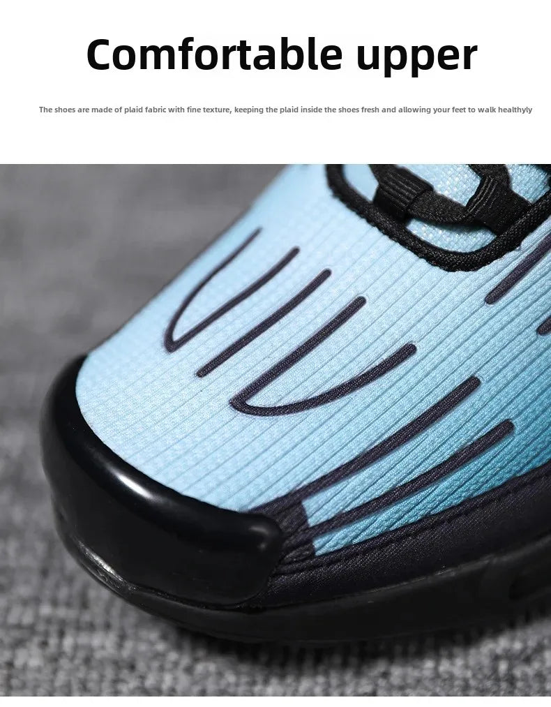 2024 New Spring Large Size Couple Air Cushion Sports Shoes Student Running Shoes Men Casual Trendy Sport Shoes Breathable