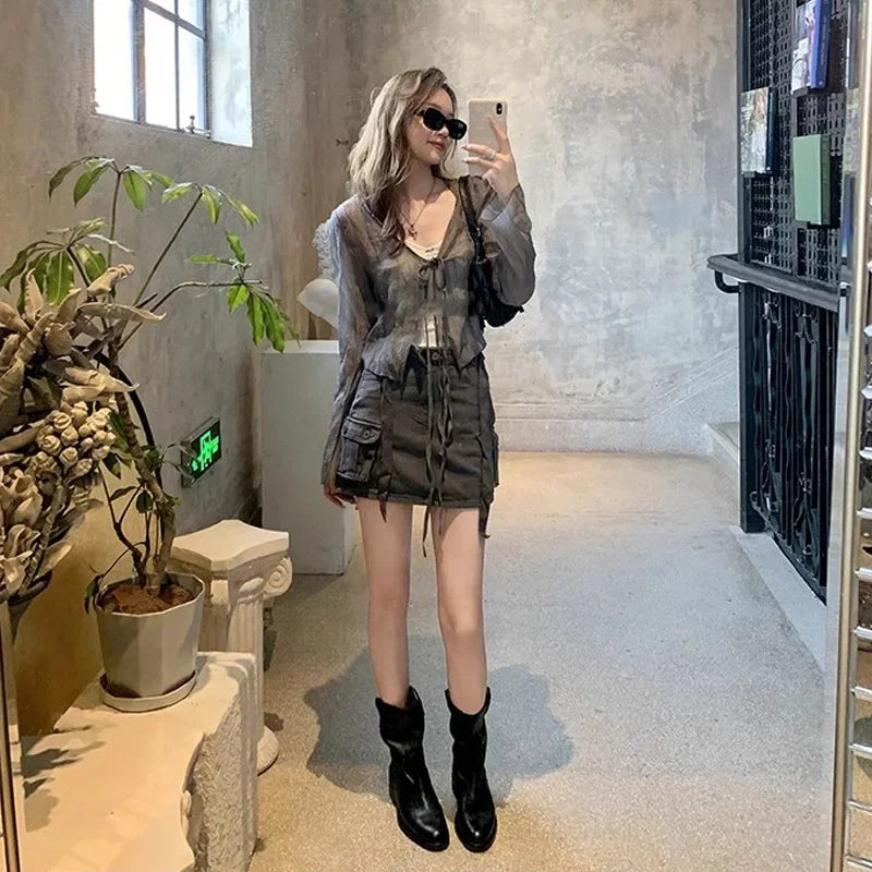 New Fashion Boots for Women Spring/Autumn Square Heel Female Mid-Calf Boots Ladies Slip-On Pointed Toe WESTERN Boots Women