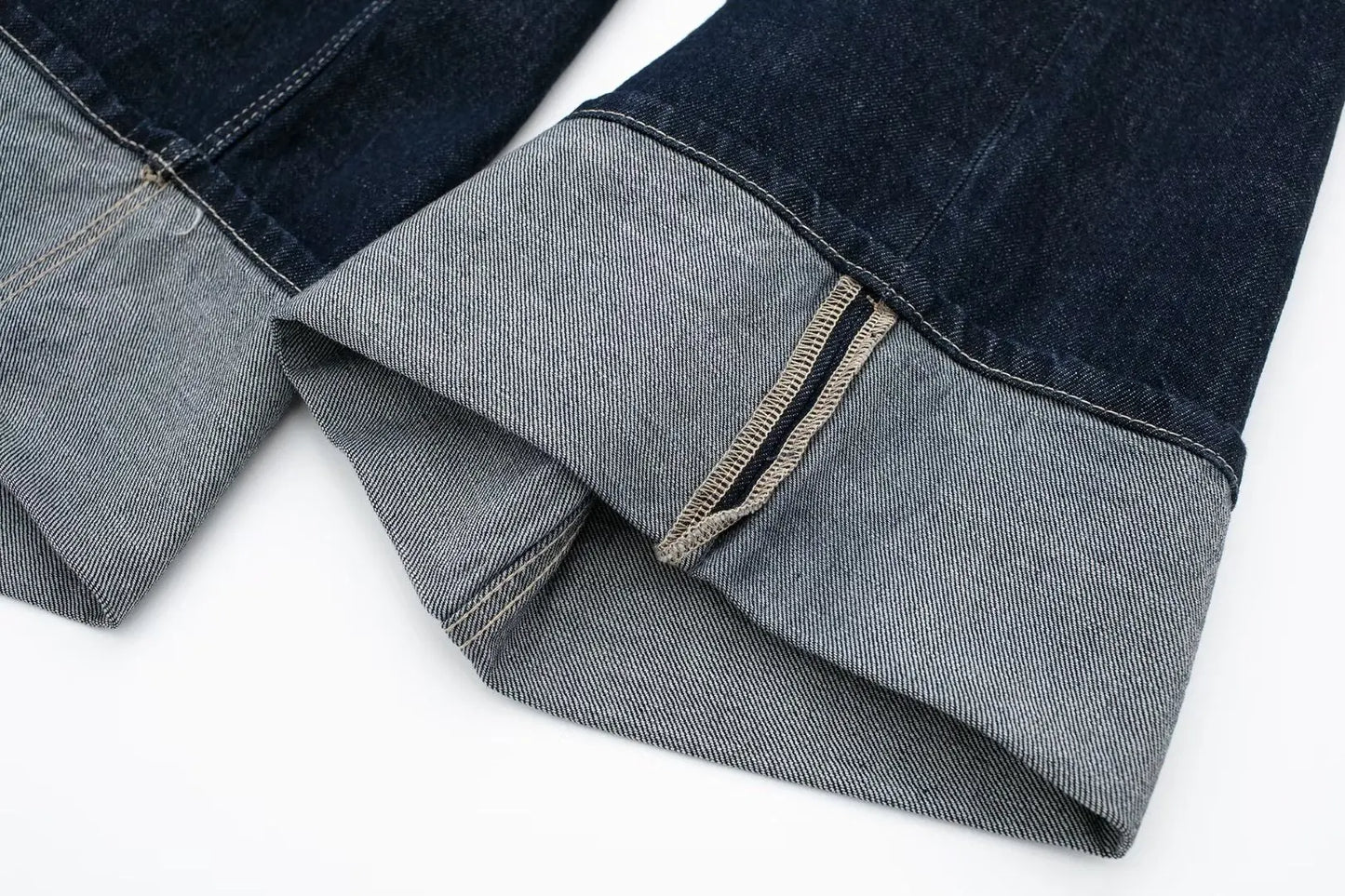 HH Women Vintage Denim Jacket Pant Sets Single Breasted Lapel Long Sleeve Coat Wide Leg Trousers Jeans High Street Outfits