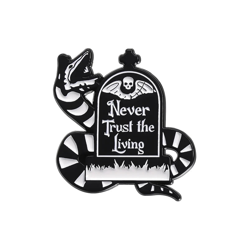 Horror Movie TV Set Enamel Pins Custom Punk Halloween Film Television Badge Lapel Sick Sad World Brooch Backpack Jewelry