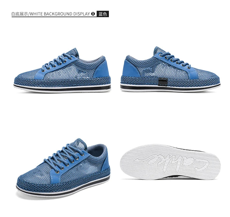 CYYTL Summer Shoes For Men Mesh Sneakers Casual Breathable Outdoor Running Tennis Sports Hiking Luxury Platform Designer Loafers