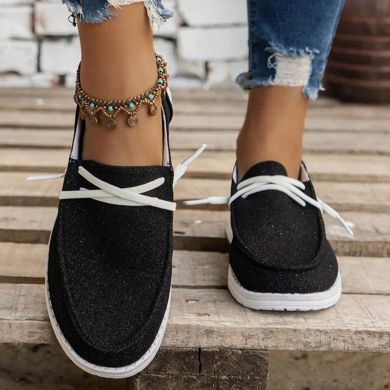 Spring and Autumn 2024 New Fashion Women's Vulcanized Sports Shoes Women's Casual Flat Shoes Women's Fashion Shoes