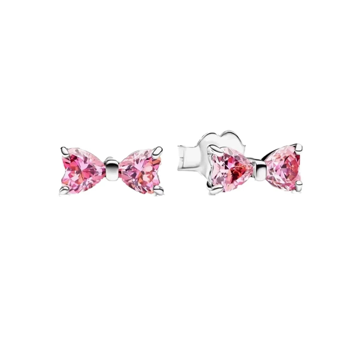 Sparkling Colorful Hoop Earrings 925 Sterling Silver Hypoallergenic Jewelry Embellished With Zircon Elegant Luxury Style Female