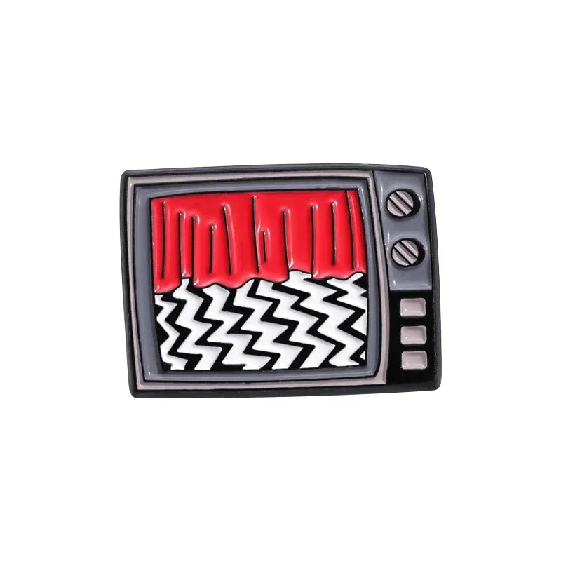 Horror Movie TV Set Enamel Pins Custom Punk Halloween Film Television Badge Lapel Sick Sad World Brooch Backpack Jewelry