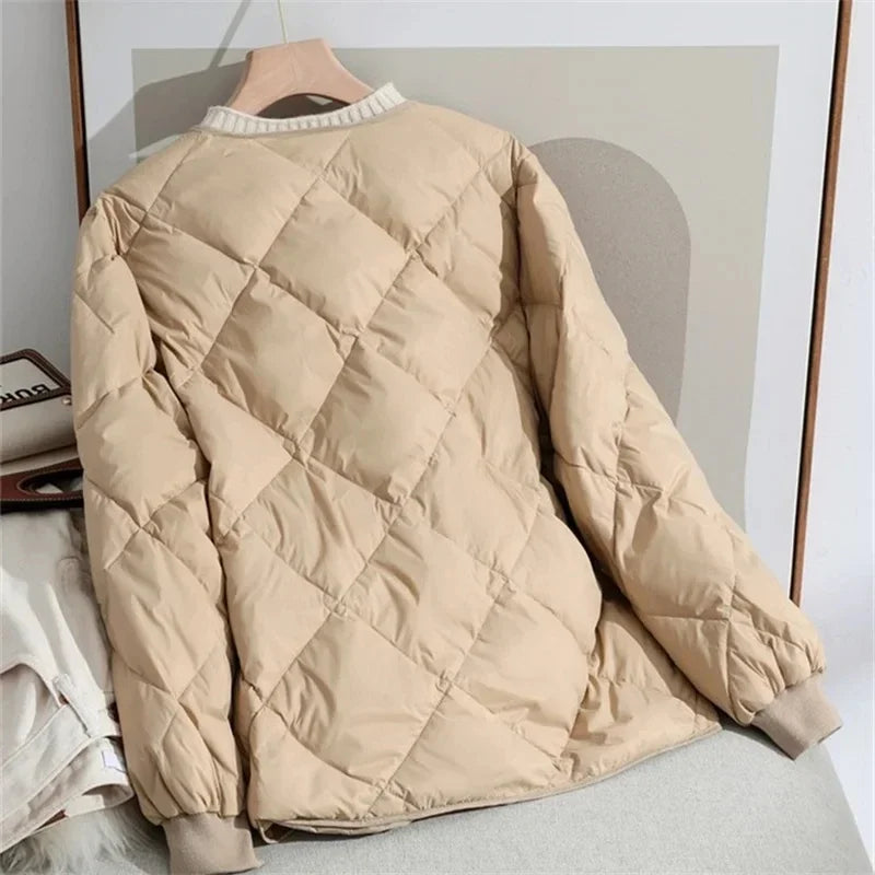 New Autumn Winter Jacket Parkas Warm Quilted Lightweight Women Coat Cotton Padded Jacket Cheap Wholesale Women's Clothing