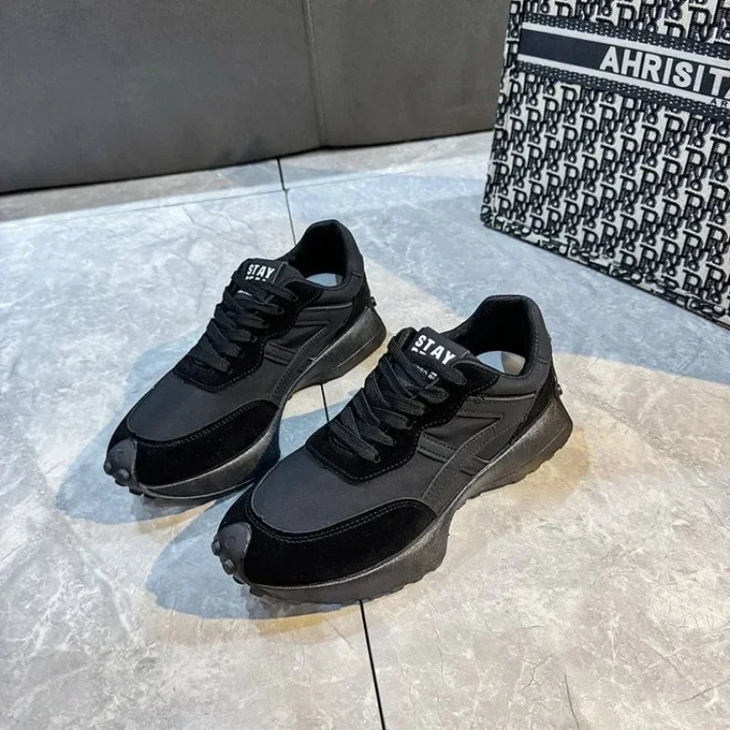 Comfort Women's Sneakers Fashion Womens Thick-soled Boots Breath Women Casual Shoes Wear-resistant Non-slip Womens Running Shoes