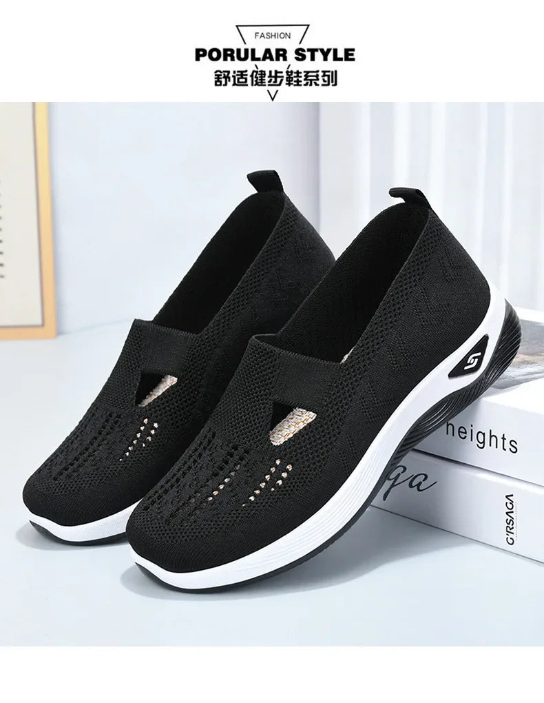 Women's Shoes Spring Summer Casual Mesh Breathable Chunky Sole Affordable Free Shipping