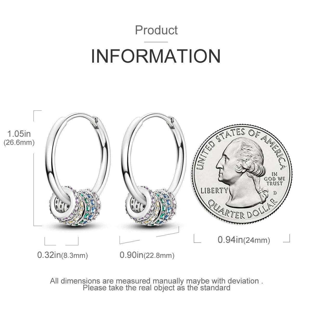 925 Silver Hoop Earrings For Woman Pendientes Zircon Heart Shape Star Eardrop Original Earring Fashion Jewelry