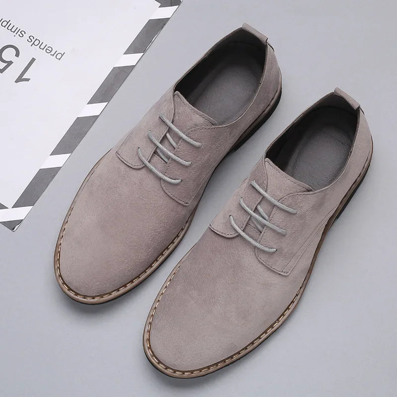 Men Matte Leisure Shoes Retro Floral Pattern Men Dress Shoes Fashion Lace-Up Flats High Quality Business Men Party Wedding 2025