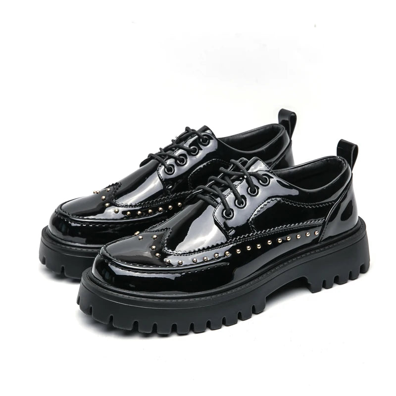 Genuine Leather Shoes For Man Spring Summner Big Size Shoes High Quality Designer Formal Shoes Casual Shoes Fashion Business