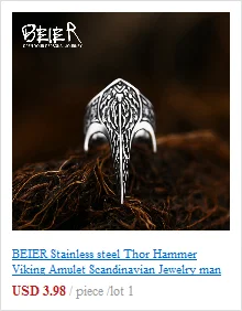 BEIER Wholesale Classic Garden Flower Skull Ring For Man Stainless Steel Man's Punk Style Jewelry BR8-071 US Size Halloween Gift