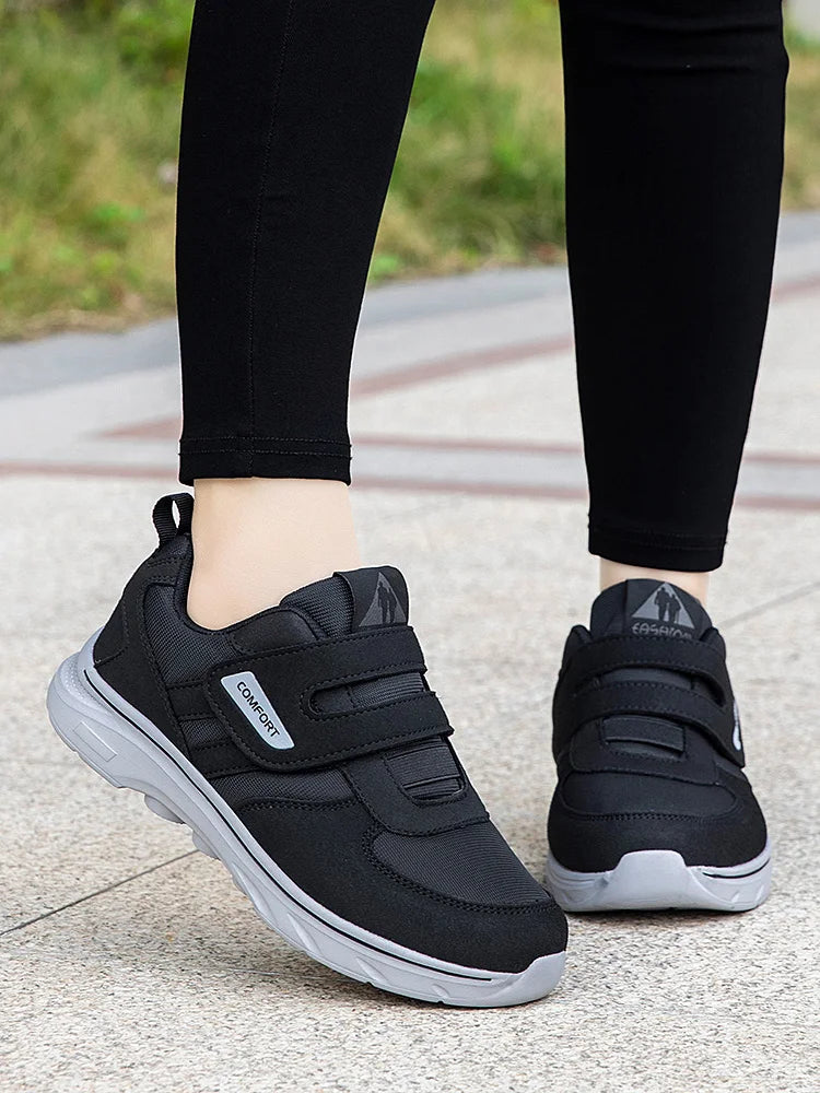 Unisex Diabetic Orthopedic Shoes Soft Comfortable for Wide Swollen Feet Thumb Eversion Adjusting Walking Casual Footwear