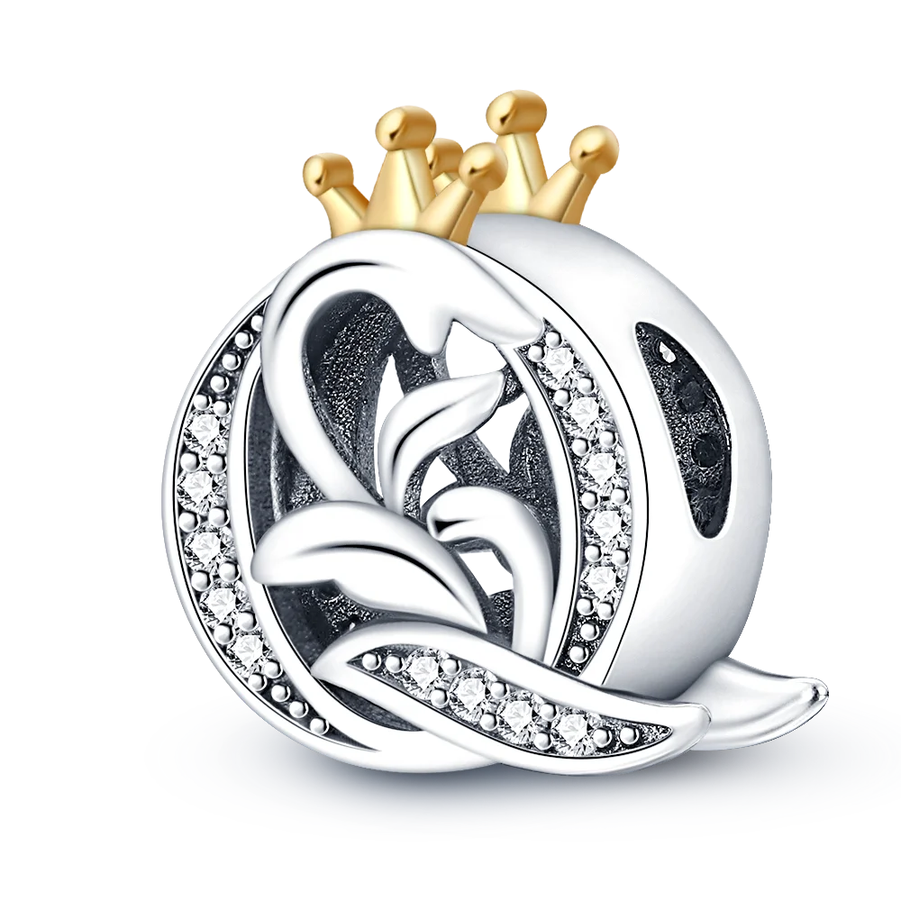 Fit Qikaola 925 Original Bracelets Charms Classic Crown 26 Letters Alphabet Charms Beads For Women Fine DIY Wedding Jewelry Gift