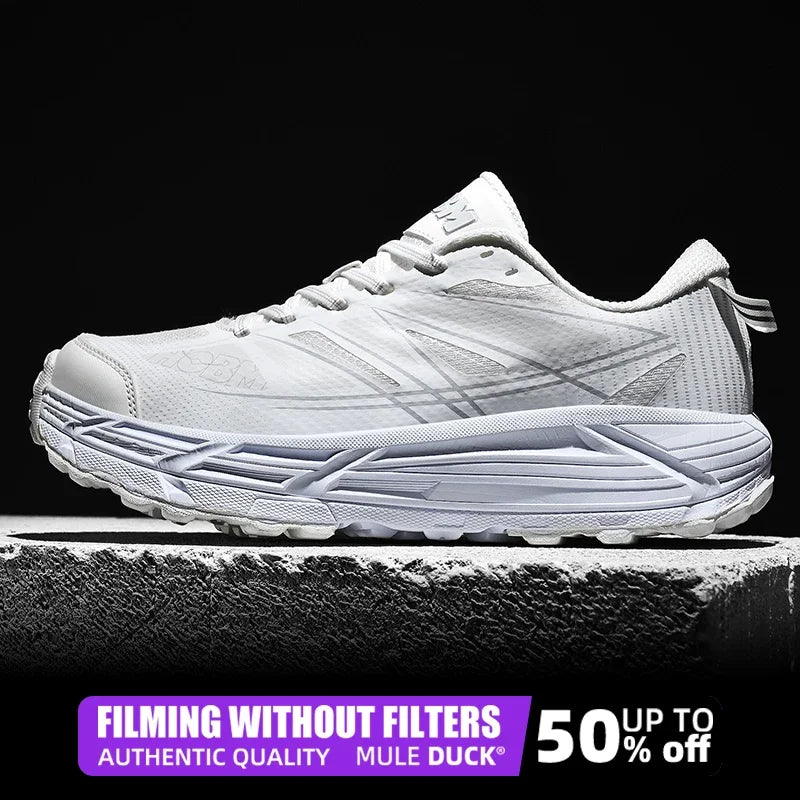 2025 Marathon Air Cushion Men Sports Running Shoes Breathable Lightweight Women Comfortable Athletic Training Climbing Sneakers