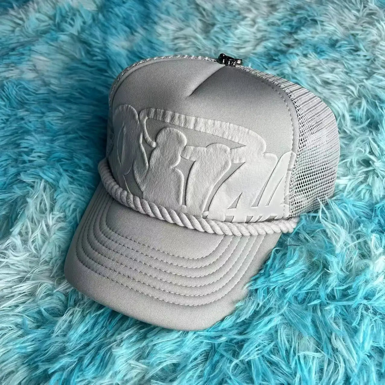 Unisex Sy Letter Printed Baseball Net Caps Spring and Summer Outdoor Adjustable Casual Hats Sunscreen Hat