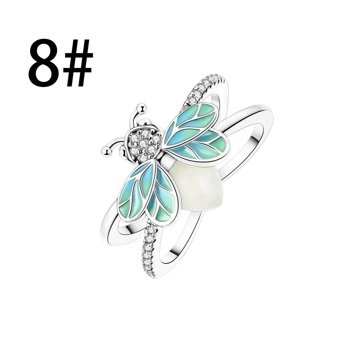 Hot Sale Night Glow Firefly Charm Beads For 3mm 925 Original Bracelet Women 925 Silver Pendant Bead DIY Jewelry Gift
