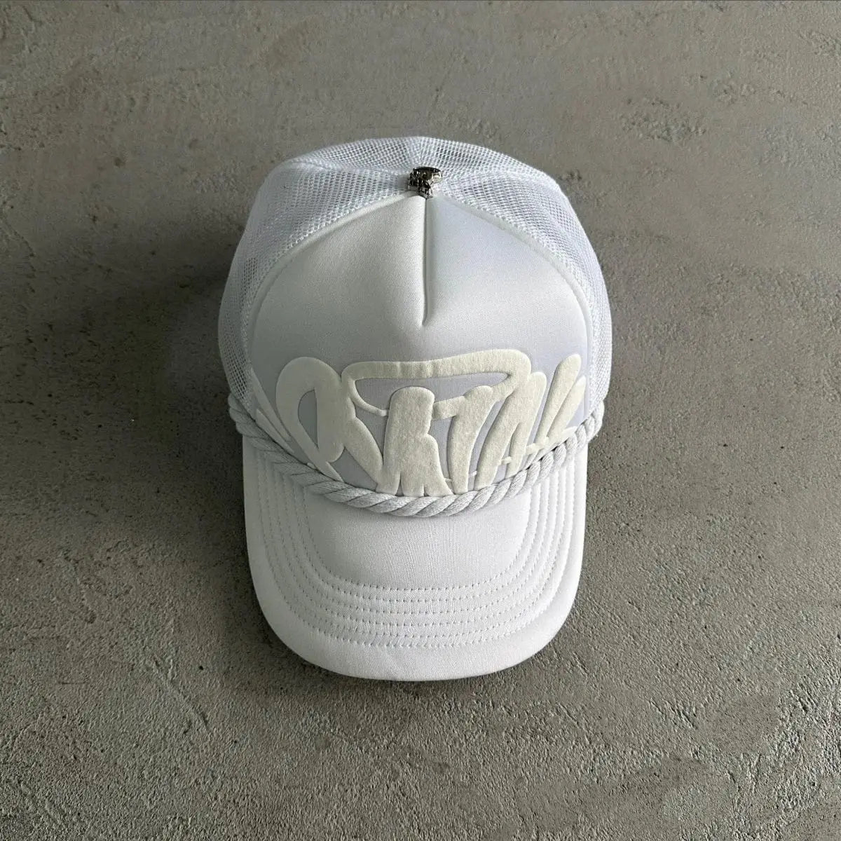 Unisex Sy Letter Printed Baseball Net Caps Spring and Summer Outdoor Adjustable Casual Hats Sunscreen Hat