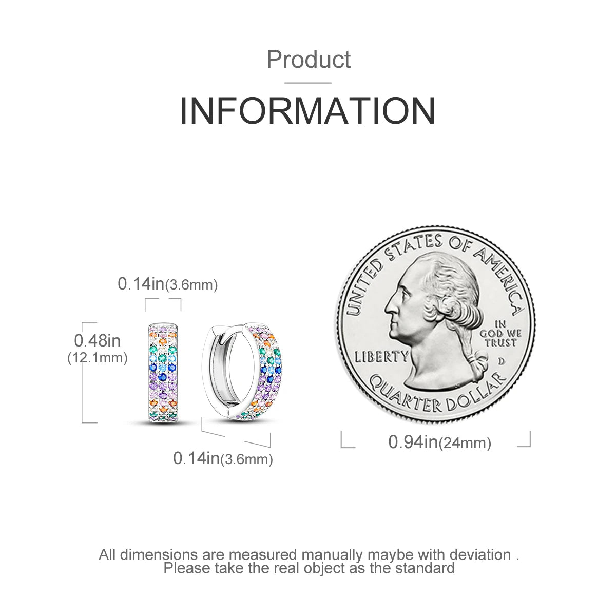 925 Silver Hoop Earrings For Woman Pendientes Zircon Heart Shape Star Eardrop Original Earring Fashion Jewelry