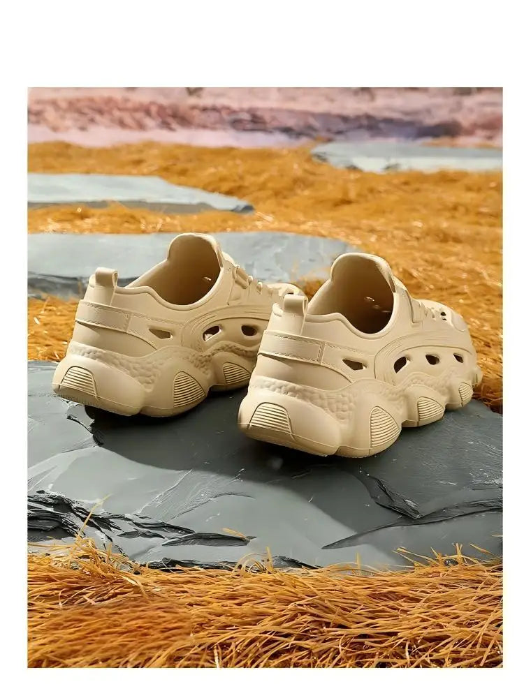 Men's High-End Summer Wading Shoes for Men, Breathable, Non-Slip, Wear-Resistant, Beach Deodorant, Driving and Fishing Sandals for Men