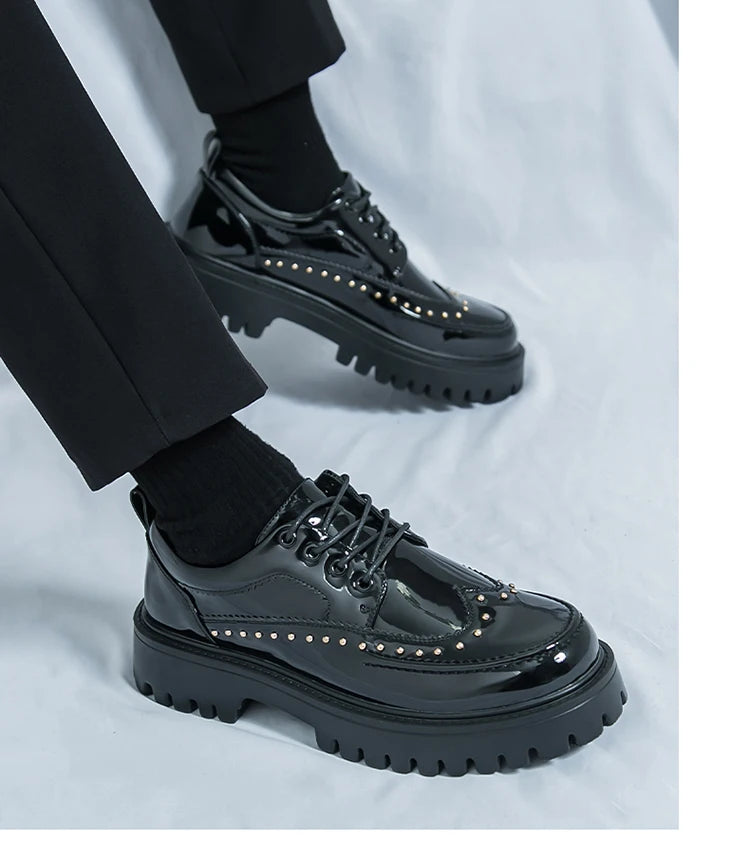 Genuine Leather Shoes For Man Spring Summner Big Size Shoes High Quality Designer Formal Shoes Casual Shoes Fashion Business