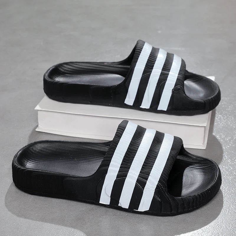 Fashion men's summer light EVA slippers massage slippers indoor and outdoor sandals new non-slip shower slippers women 36-46