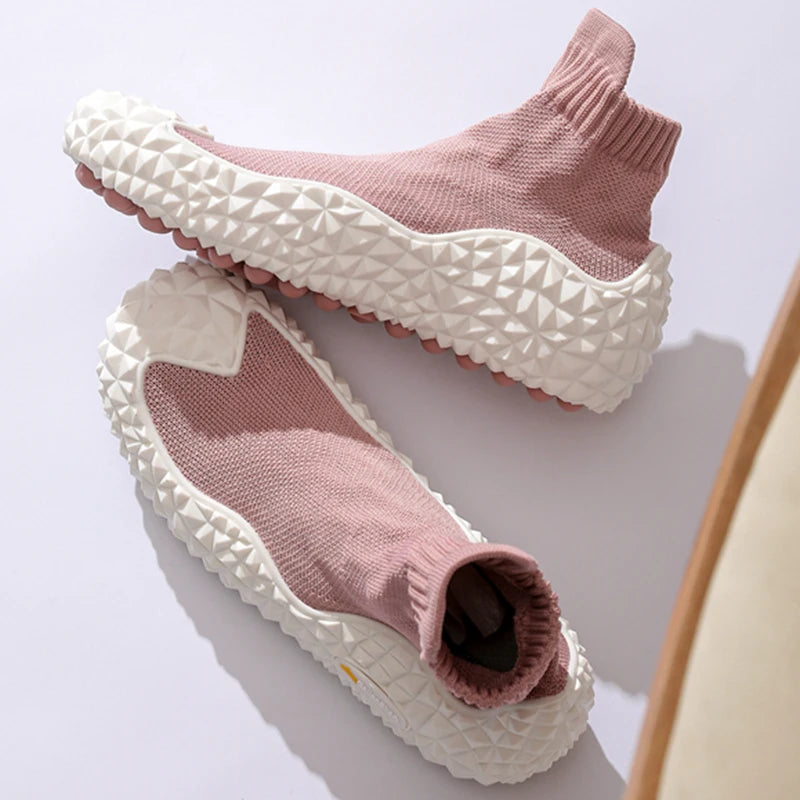 Golen Shark women's silent soft sole cushioned shoes Squat silent hard pull fitness shoes casual shoes