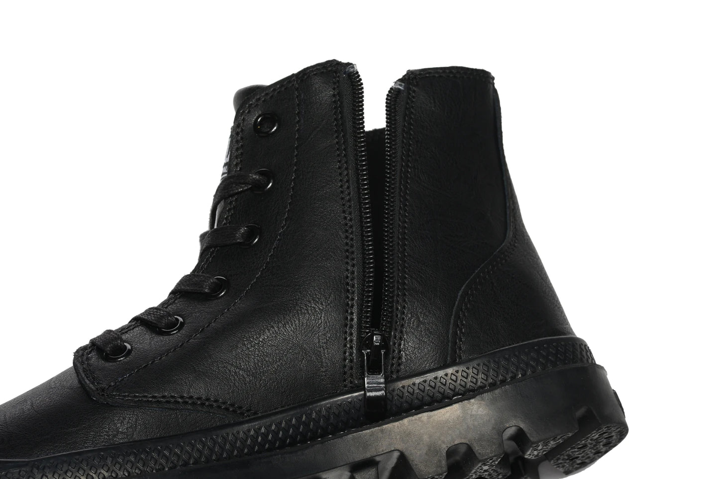 PALLADIUM Pampa 2025 Men Women Oil Wax Skin Lamb Wool Leather Ankle Boots Outdoor Dual Purpose Walking Shoes Desert Shoes