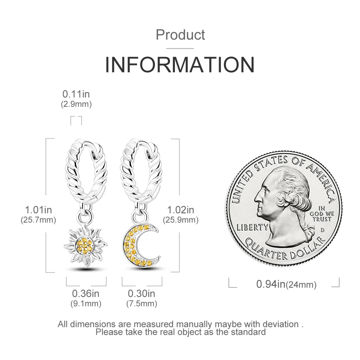 925 Silver Hoop Earrings For Woman Pendientes Zircon Heart Shape Star Eardrop Original Earring Fashion Jewelry