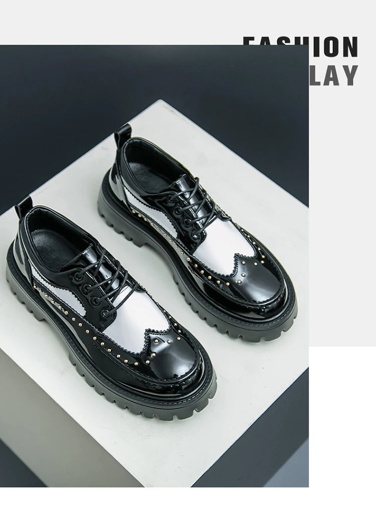 Genuine Leather Shoes For Man Spring Summner Big Size Shoes High Quality Designer Formal Shoes Casual Shoes Fashion Business