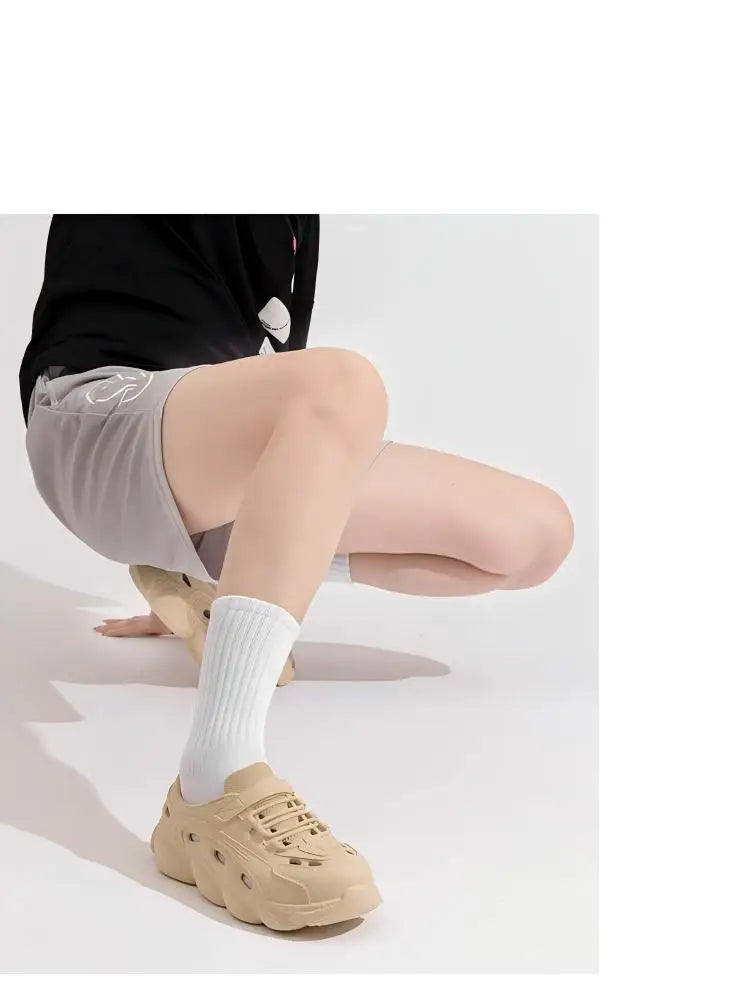Men's High-End Summer Wading Shoes for Men, Breathable, Non-Slip, Wear-Resistant, Beach Deodorant, Driving and Fishing Sandals for Men