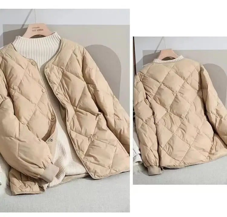 New Autumn Winter Jacket Parkas Warm Quilted Lightweight Women Coat Cotton Padded Jacket Cheap Wholesale Women's Clothing