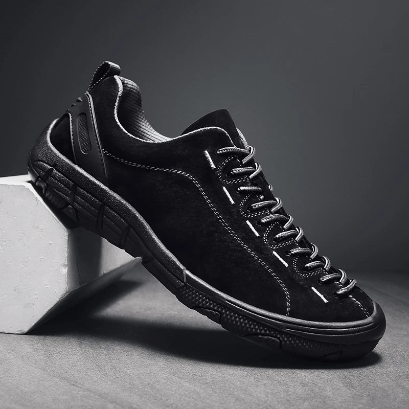 Khaki New Outdoor Walking Hiking Shoes High-quality Outdoor Casual Sports Shoes Climbing Large Size 47 Lightweight Rubber Man