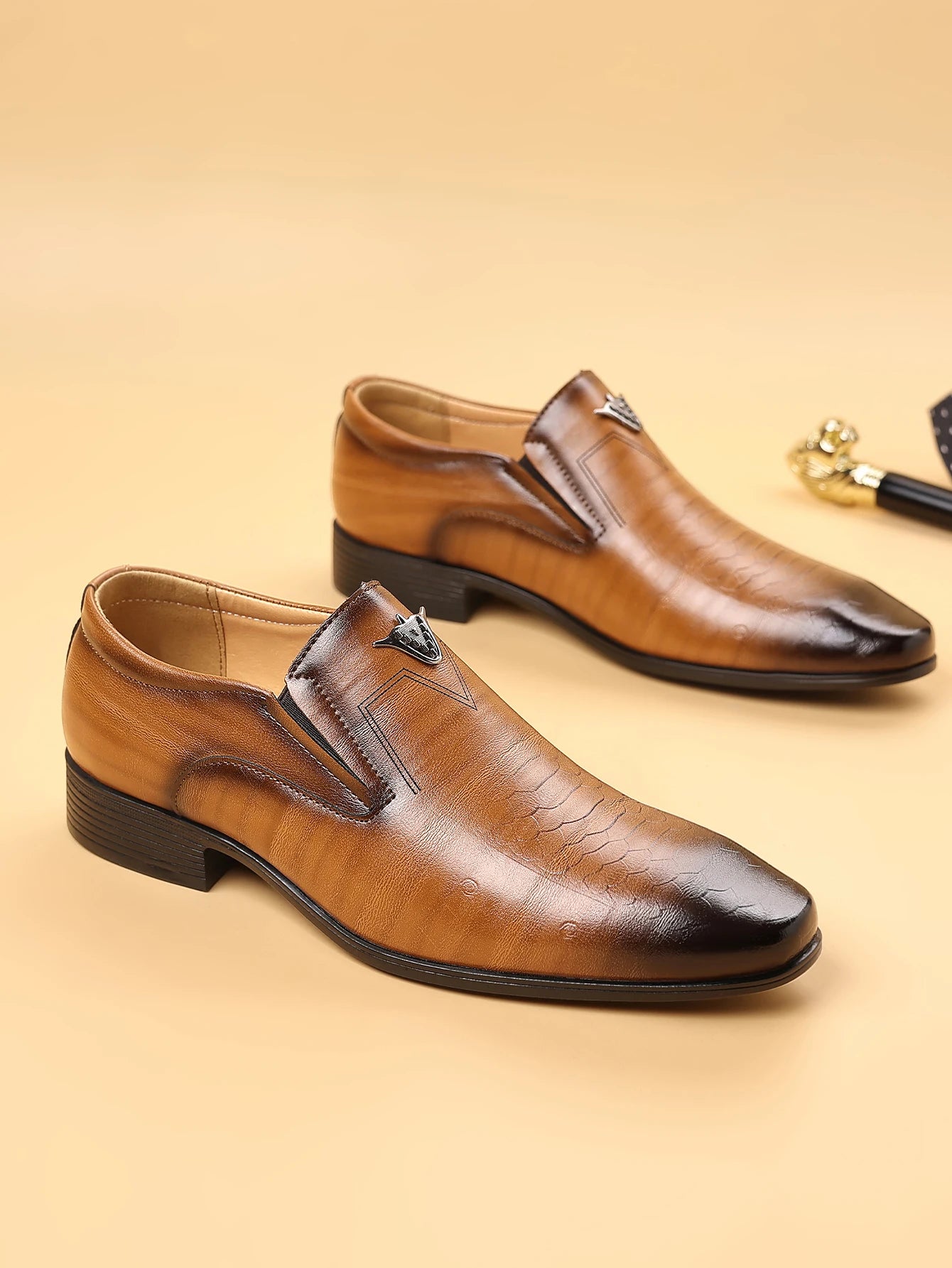 Men's Dress Shoes, Oxford Shoes, Uniform Business Casual Shoes, Formal Soft Classic Wedding Casual Shoes