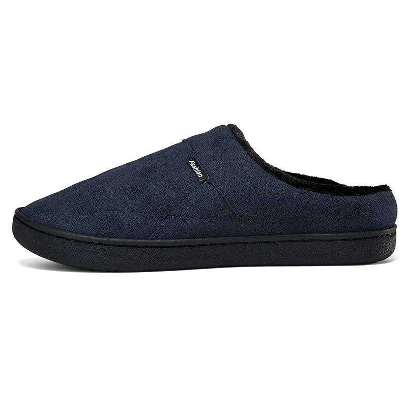 Winter Men's Cotton Slippers Warm Comfortable Men's Home Slippers Soft Velvet Women's Slippers 2025 New Home Casual Shoes 겨울슬리퍼