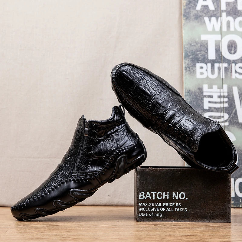 Genuine Leather Shoes For Man Spring Summner Big Size Shoes High Quality Designer Formal Shoes Casual Shoes Fashion Business