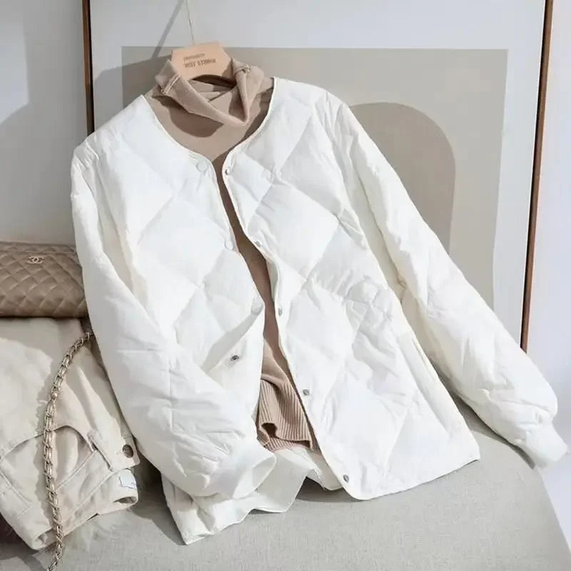 New Autumn Winter Jacket Parkas Warm Quilted Lightweight Women Coat Cotton Padded Jacket Cheap Wholesale Women's Clothing
