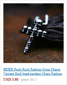 BEIER Wholesale Classic Garden Flower Skull Ring For Man Stainless Steel Man's Punk Style Jewelry BR8-071 US Size Halloween Gift