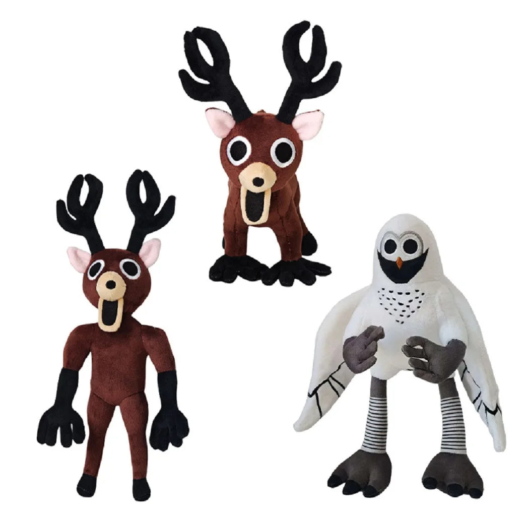 25/40cm 99 Nights Cartoon In The Forest Deer Plush Toys Cotton Stuffed Doll Anime Animal for Kids Birthday Gift Halloween Gifts