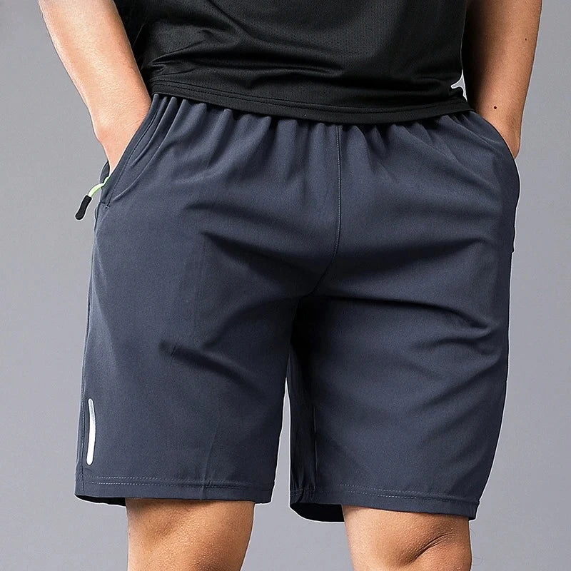 3XL Quick Dry Jogging Fitness Shorts Men Summer Sports Bottoms Thin Breathable Beach Short Pants Male Running Shorts Lightweight