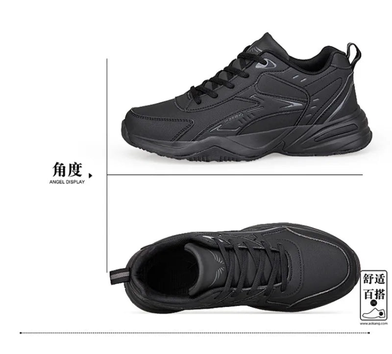 Autumn New Men Microfber Running Shoes Luxury Brand Men Shoes School Student Air-cushion Sneakers Fashion Man Casual Shoes 35-48